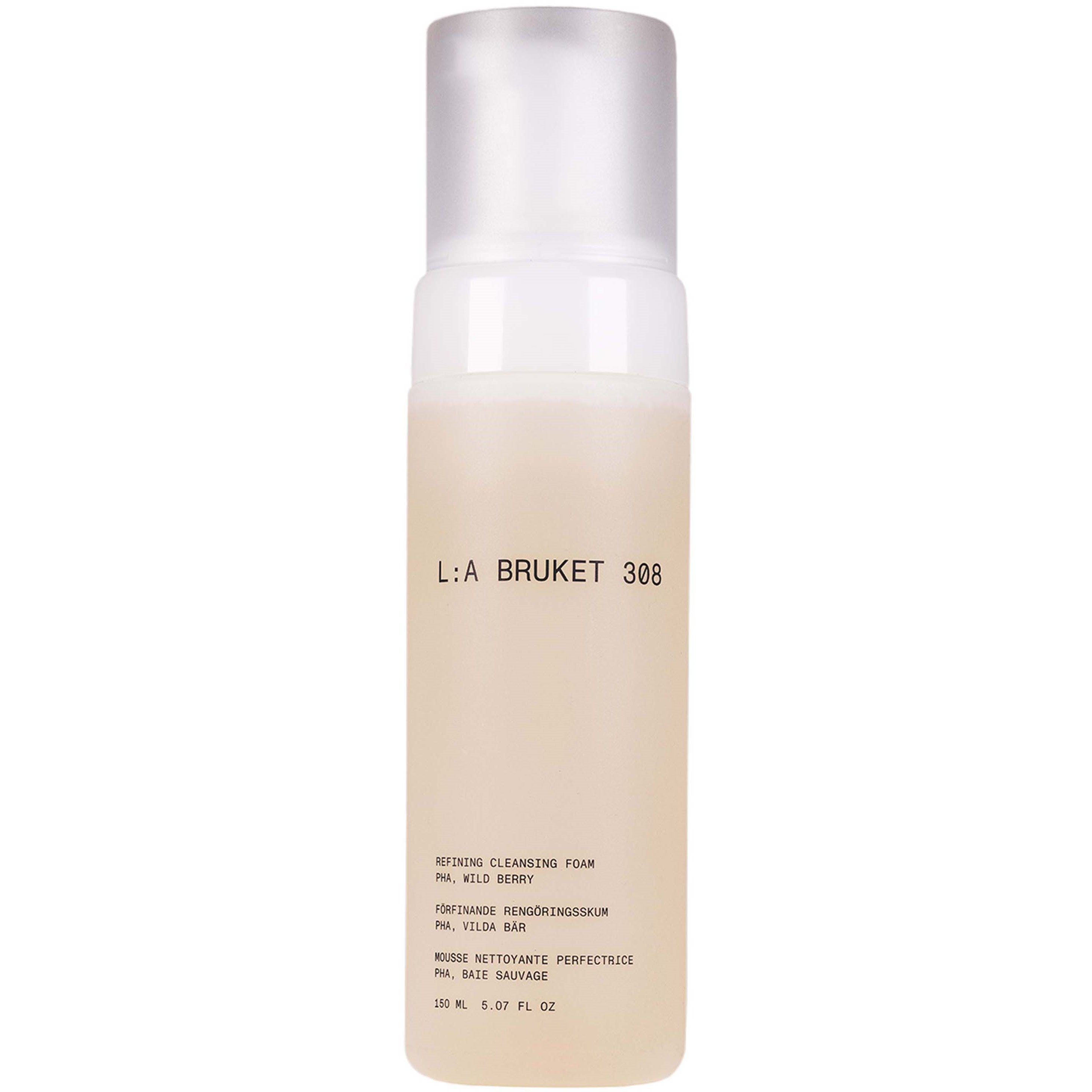 L:a Bruket 308 Refining Cleansing Foam PHA, Wild Berry 150 ml billede