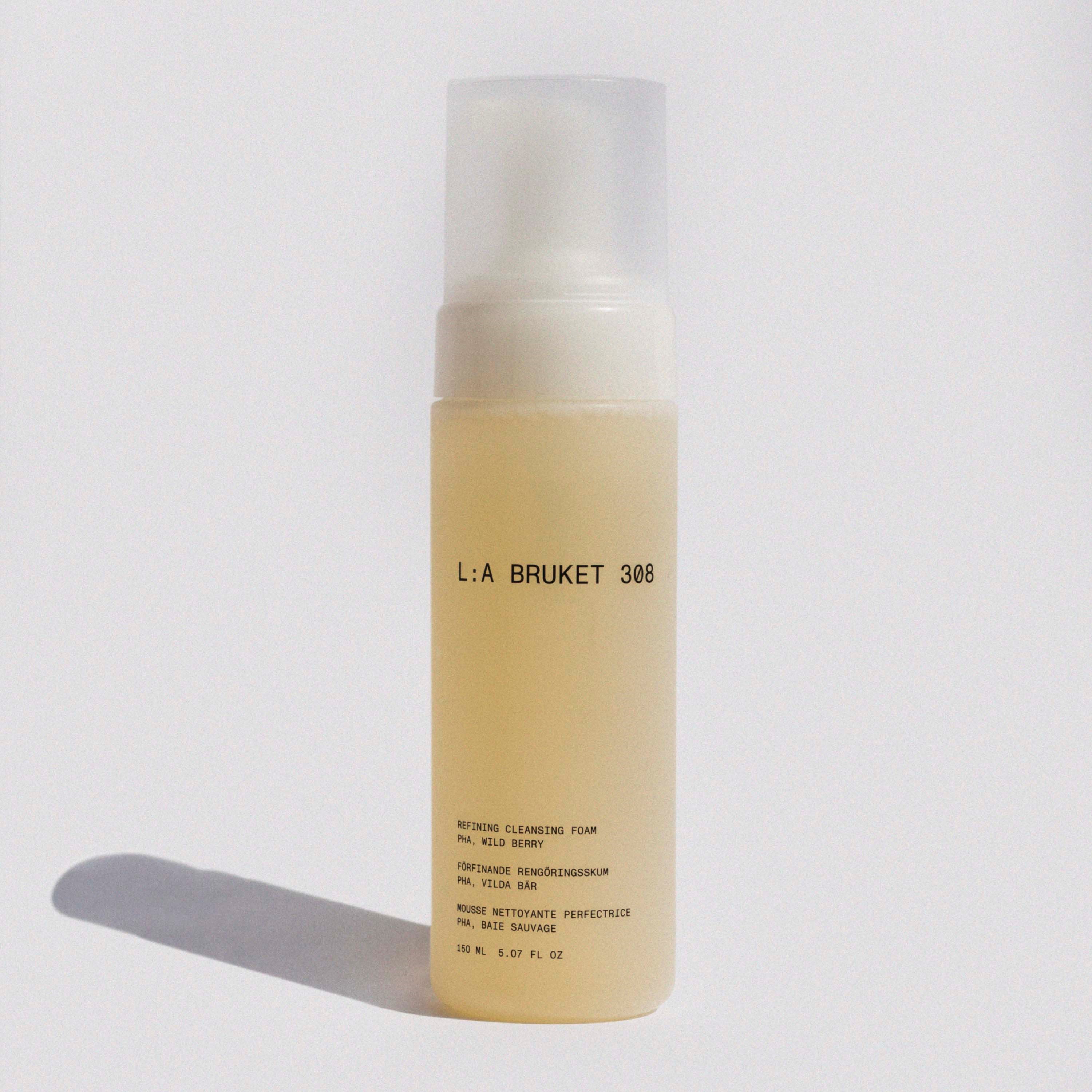 L:a Bruket 308 Refining Cleansing Foam PHA, Wild Berry 150 ml (obrázok 4)