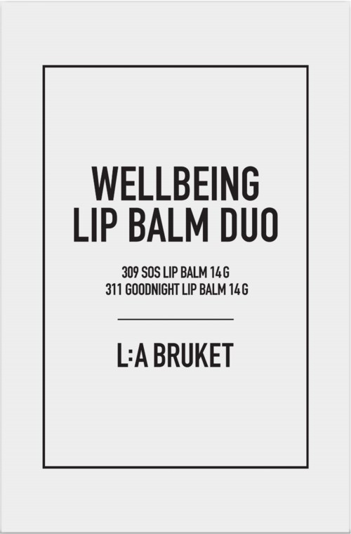 L:a Bruket 324 Wellbeing Lip Balm Duo 28 g