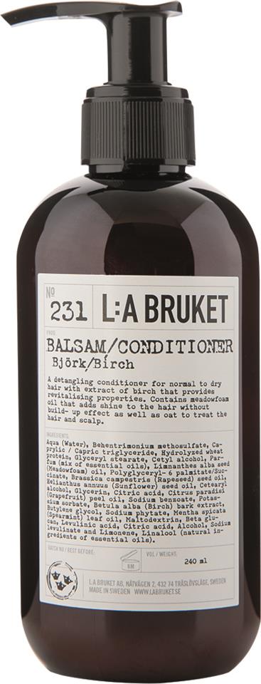 L:A Bruket Balsam Birk 240 ml                                                               
