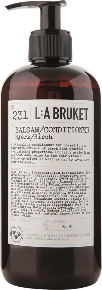 L:A Bruket Balsam Birk 450 ml                                                                      