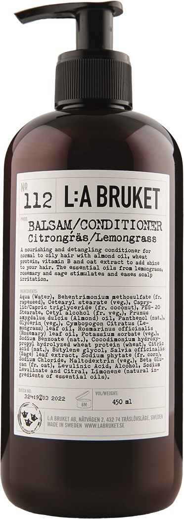 L:a Bruket Balsam Citrongräs 450 ml