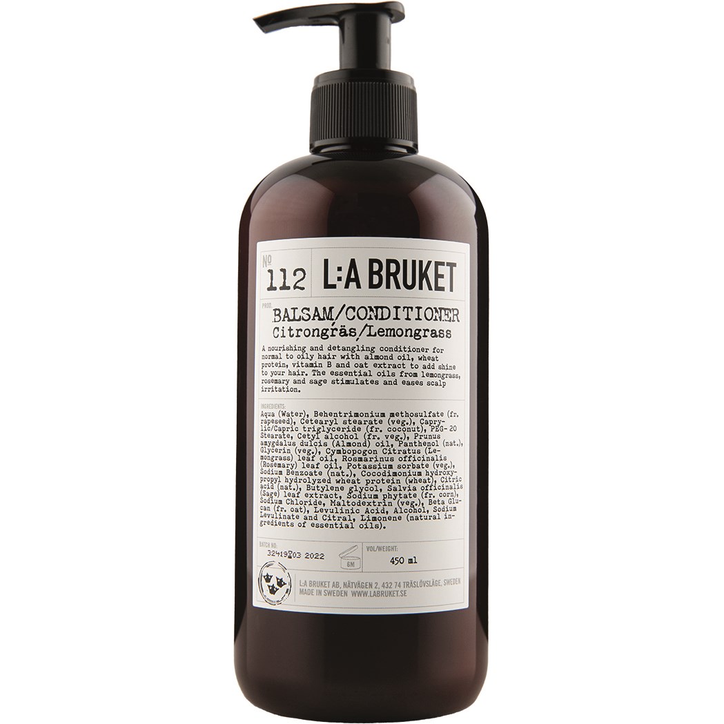 L:a Bruket Balsam Citrongræs 450 ml billede