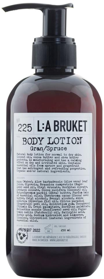 L:A Bruket Bodylotion Gran 250 ml                                         