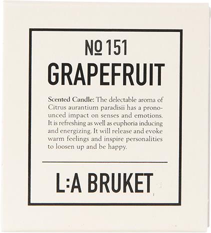 L:A Bruket Doftljus Grapefruit 50g 
