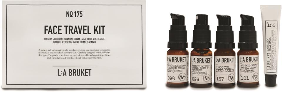 L:A Bruket Face Travel Kit 5x10ml 