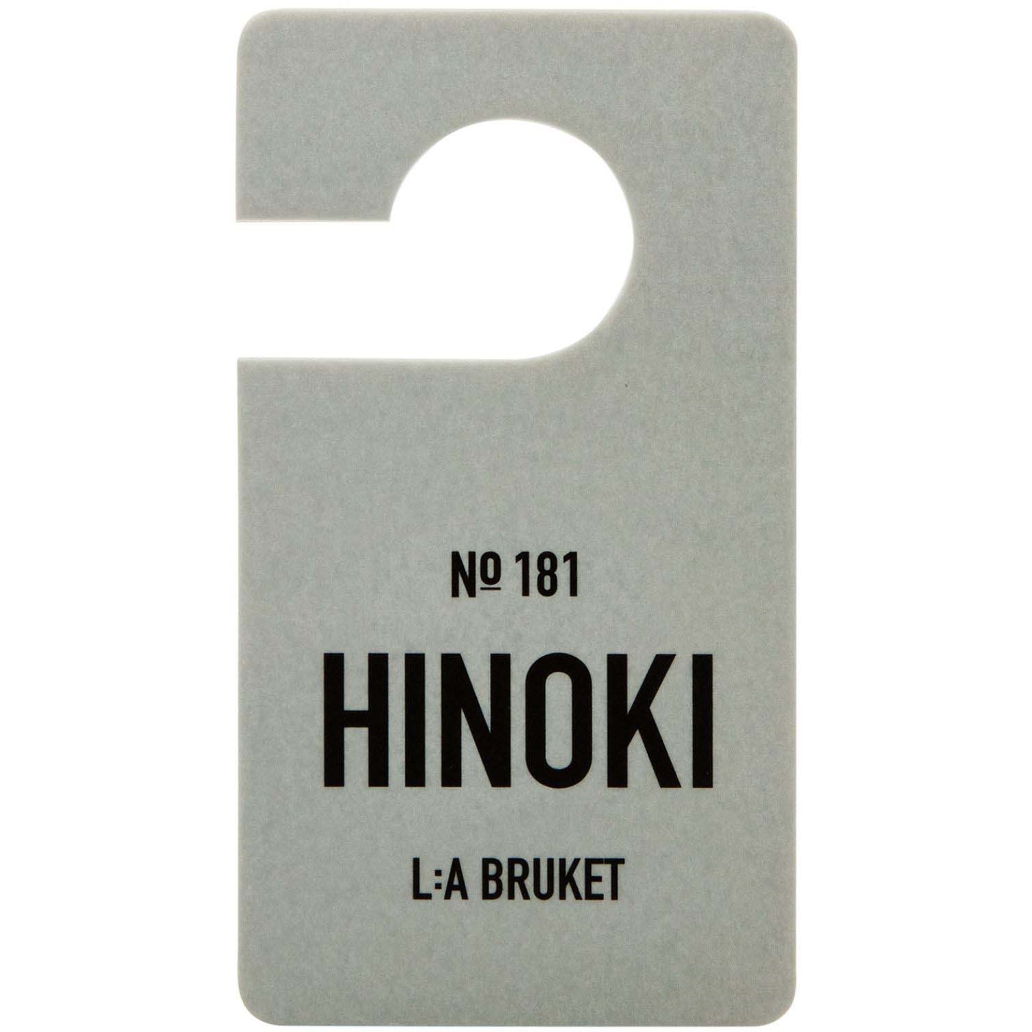 L:a Bruket Fragrance Tag 181 Hinoki billede