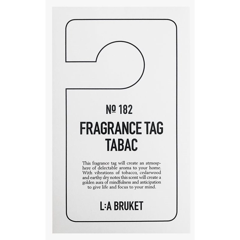 Läs mer om L:A Bruket Fragrance tag Tabac