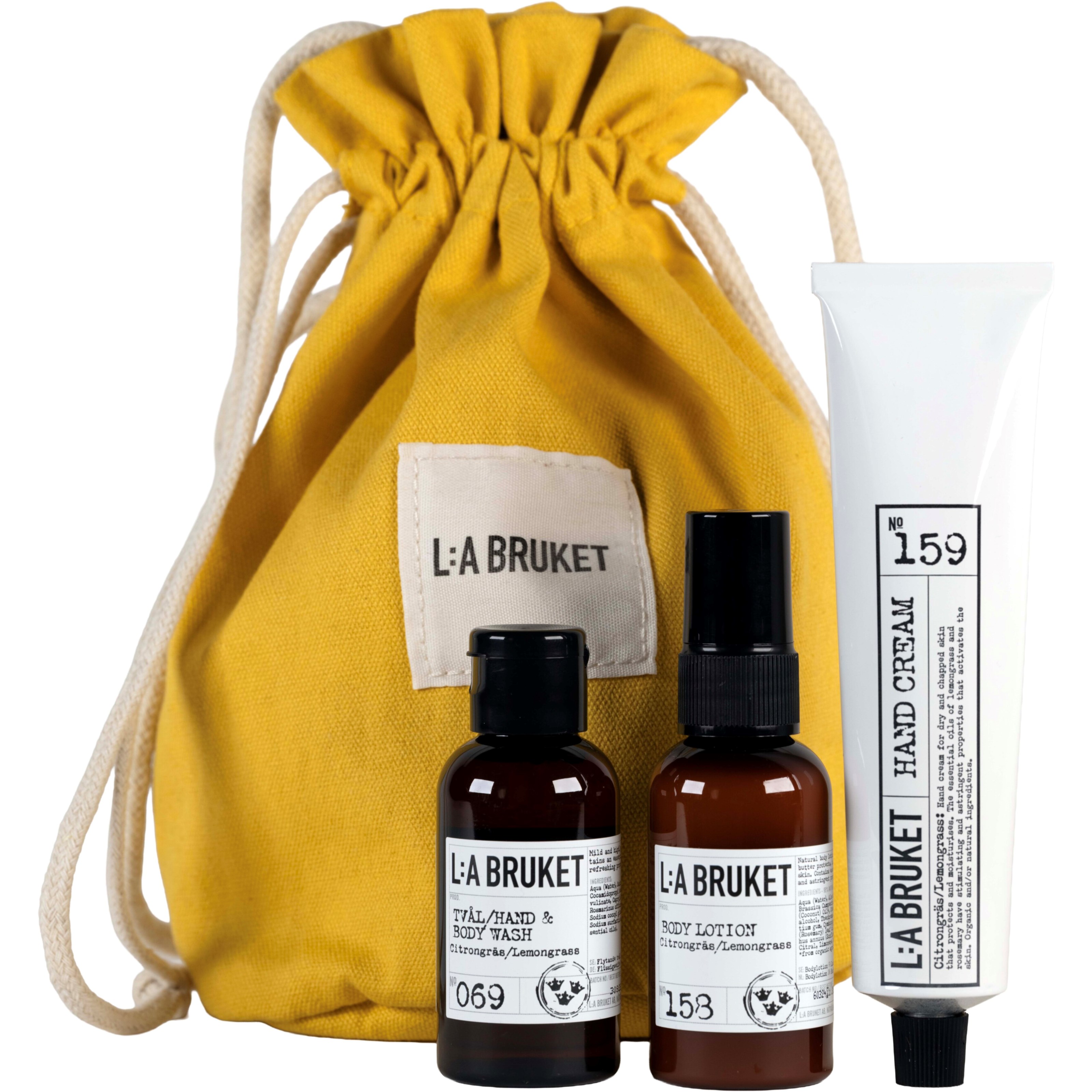 L:a Bruket Gift Box Body Summer Pouch