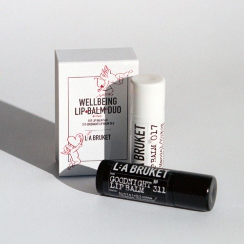 L:a Bruket Gift Box Valentine Lip Balm Duo