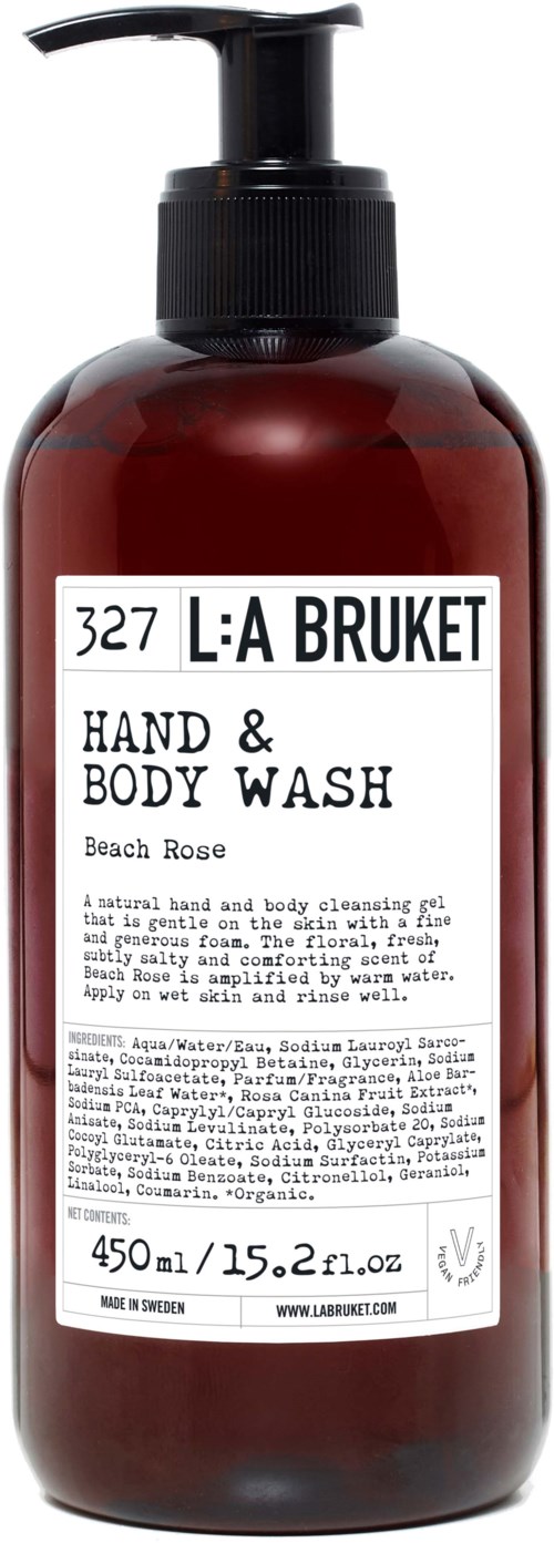 L:a Bruket Hand & Body Wash 327 Beach Rose 450 ml