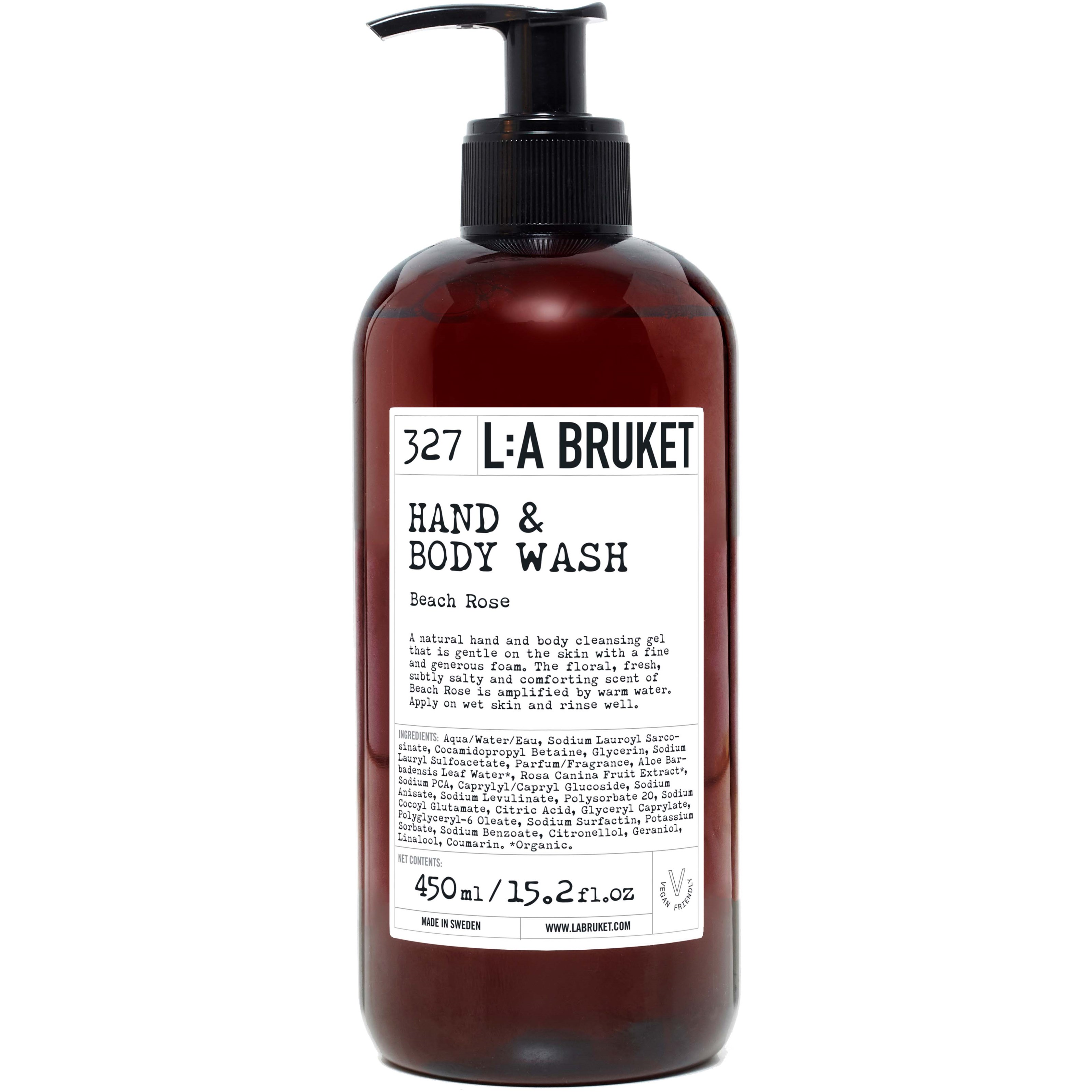 L:a Bruket Hand & Body Wash 327 Beach Rose 450 ml billede
