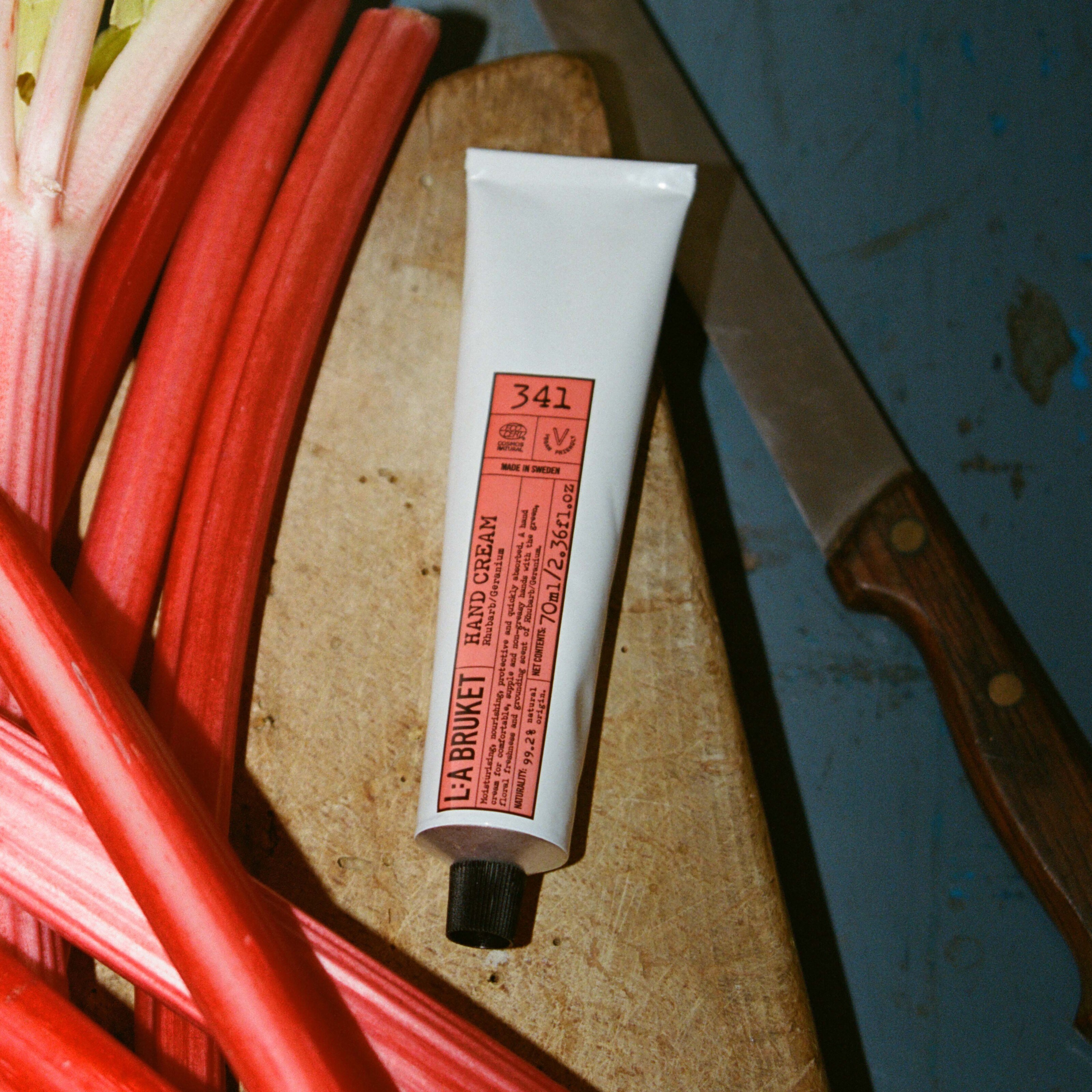 L:a Bruket Hand Cream Rhubarb/Geranium 30 ml (zdjęcie 3)