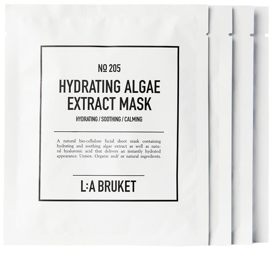 L:A Bruket Hydrating Algae Extract Mask, 4-pack