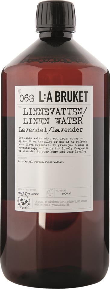 L:A Bruket Linnevatten Lavendel 1000ml 