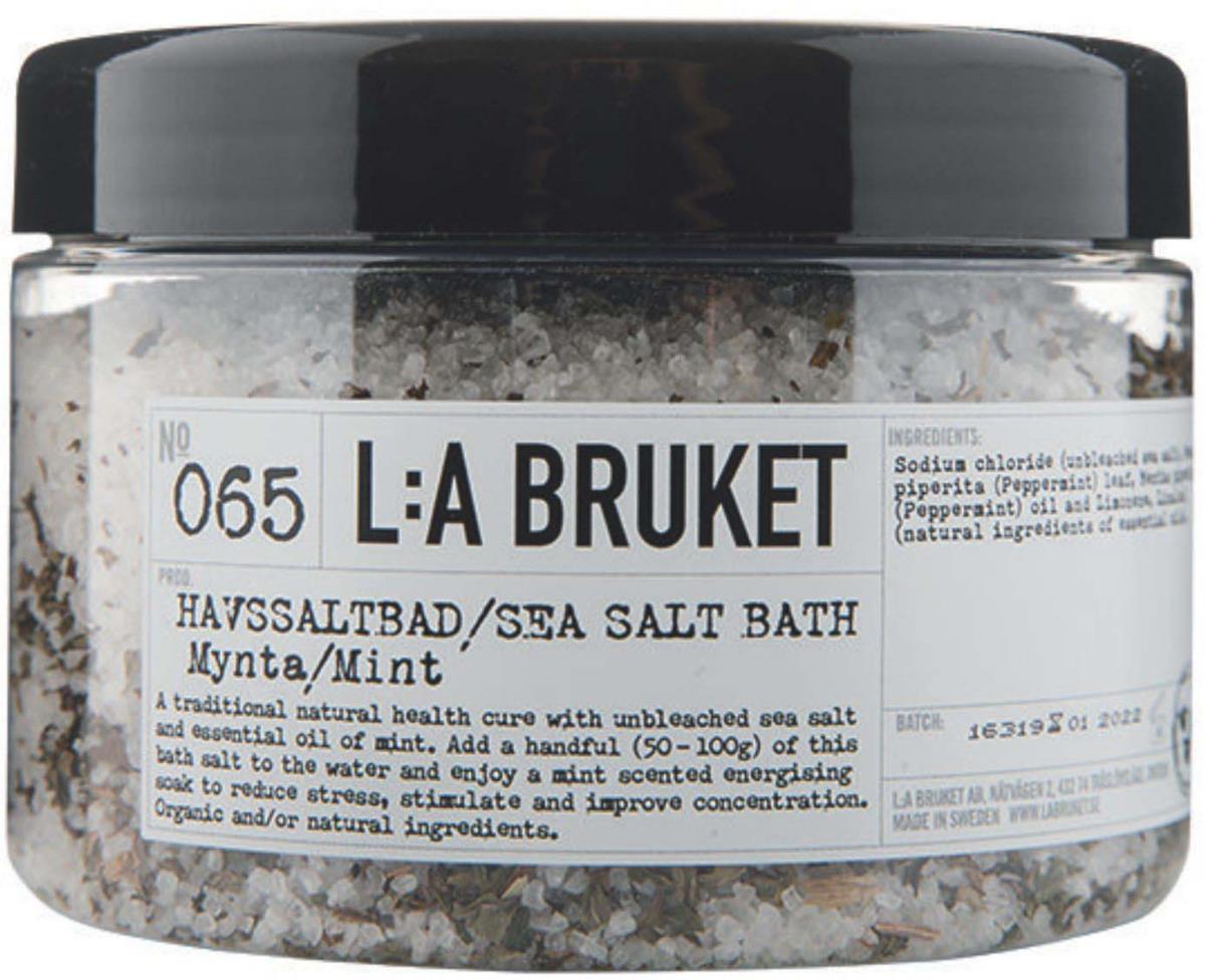 L:a Bruket Sea Salt 065 Bath Mint 450 g