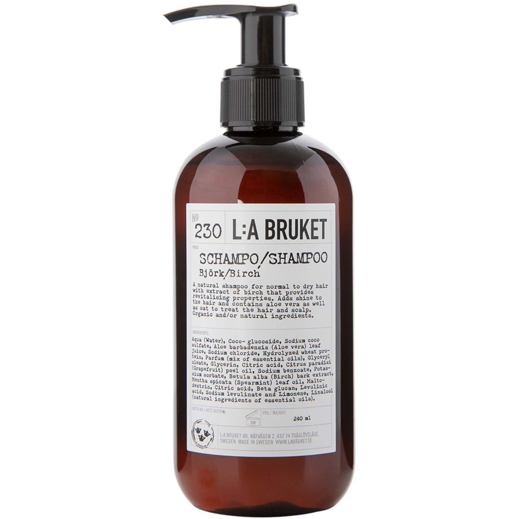 L:a Bruket L:a Bruket 230 Shampoo Birch 240 ml parfym