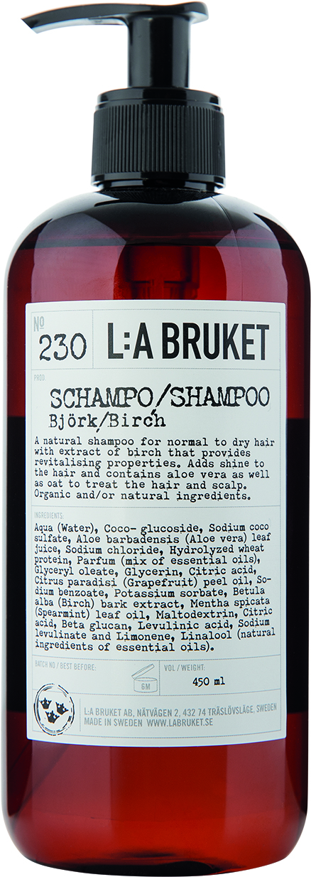 scrapbog kamp flydende L:A Bruket Shampoo Birk 450 ml | lyko.com
