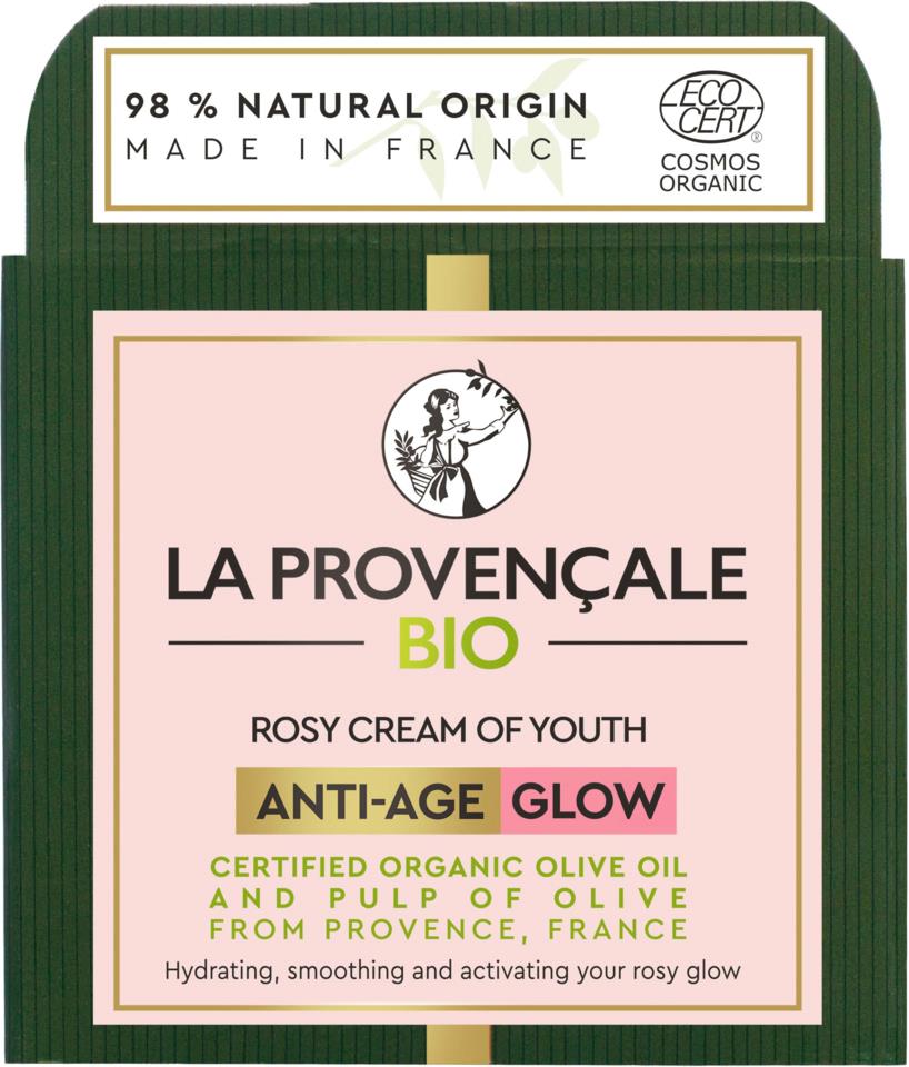 La Provencale Bio Rosy Cream of Youth Anti-Age Glow Cream 50 ml