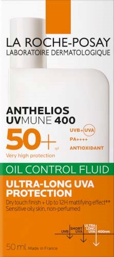 La Roche-Posay Anthelios Oil Control Uvmune 400 Oil Control Fluide SPF50+ 50 szt.
