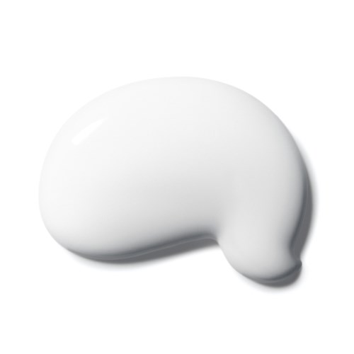 A white, smooth, bean-shaped object with a rounded end and a curved tail.