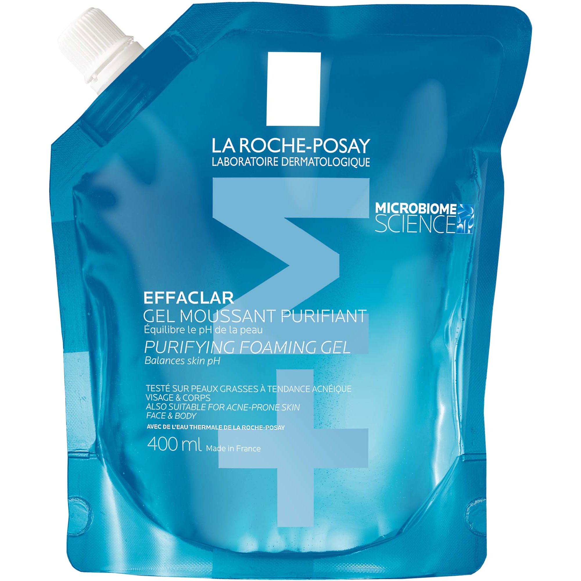La Roche-Posay Effaclar Cleansing Gel +M Refill 400 ml