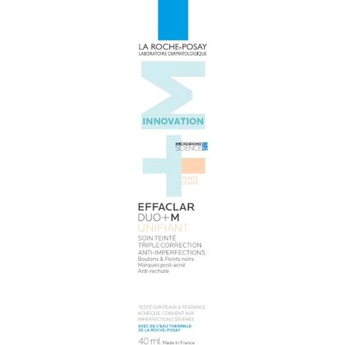 Alternativ bild 1 för La Roche-Posay Effaclar DUO+M Unifiant – Light 40 ml