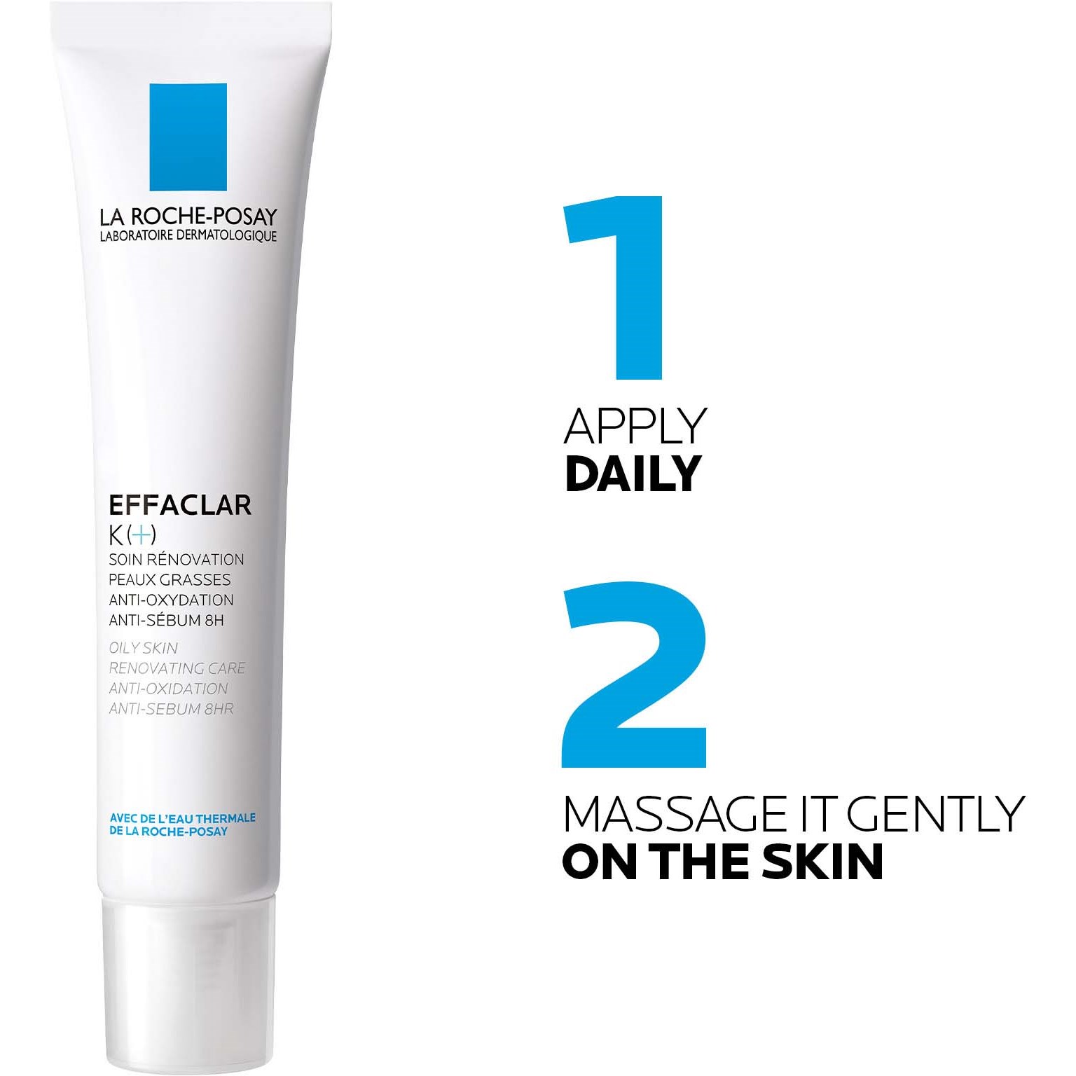 La Roche-Posay Effaclar K+ Anti-oxidation Anti-Sebum 8HR 40 ml (obrázok 4)