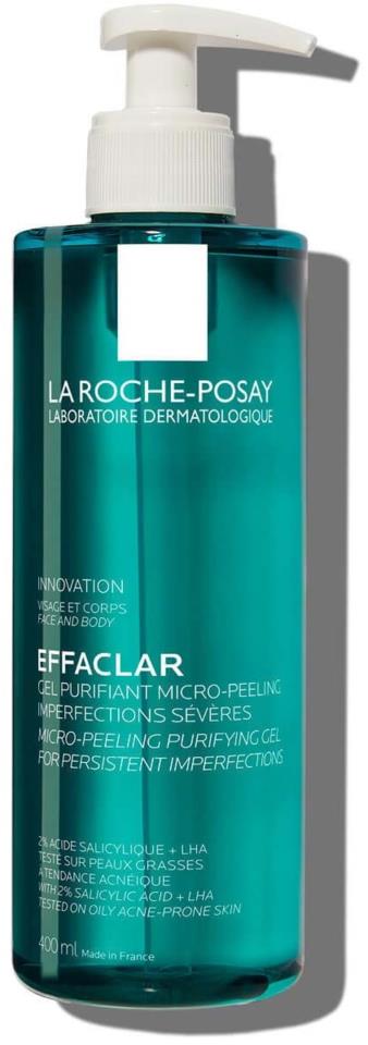 La Roche-Posay Effaclar Micro-peeling gel 400 ml