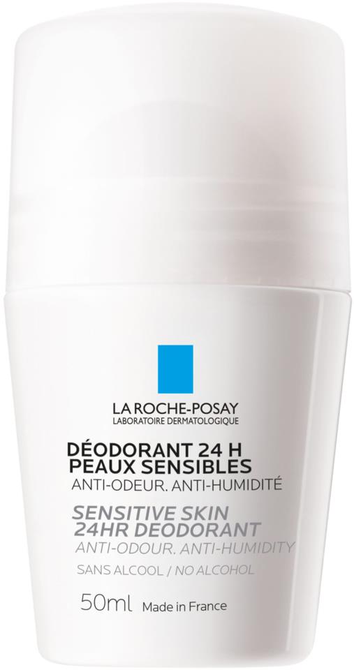 La Roche-Posay Fysiologisk 24-h deodorant roll-on 50 ml