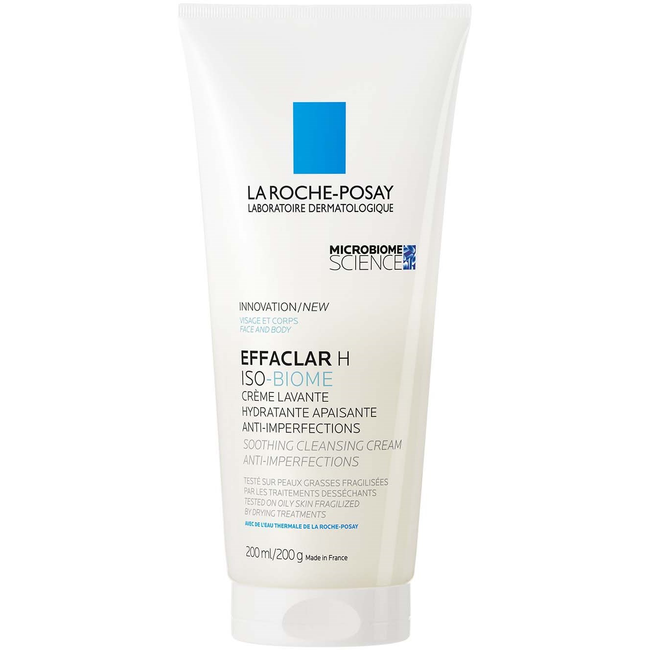 La Roche-Posay Effaclar H Iso-Biome Cleansing Cream, 200 ml.