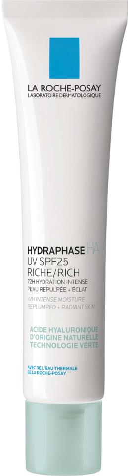 La Roche Posay Hydraphase HA UV SPF25 Riche 40 ml