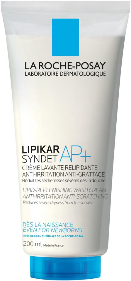 La Roche-Posay Lipikar Syndet AP+ Lipid-Replenishing Wash Cream 200 ml