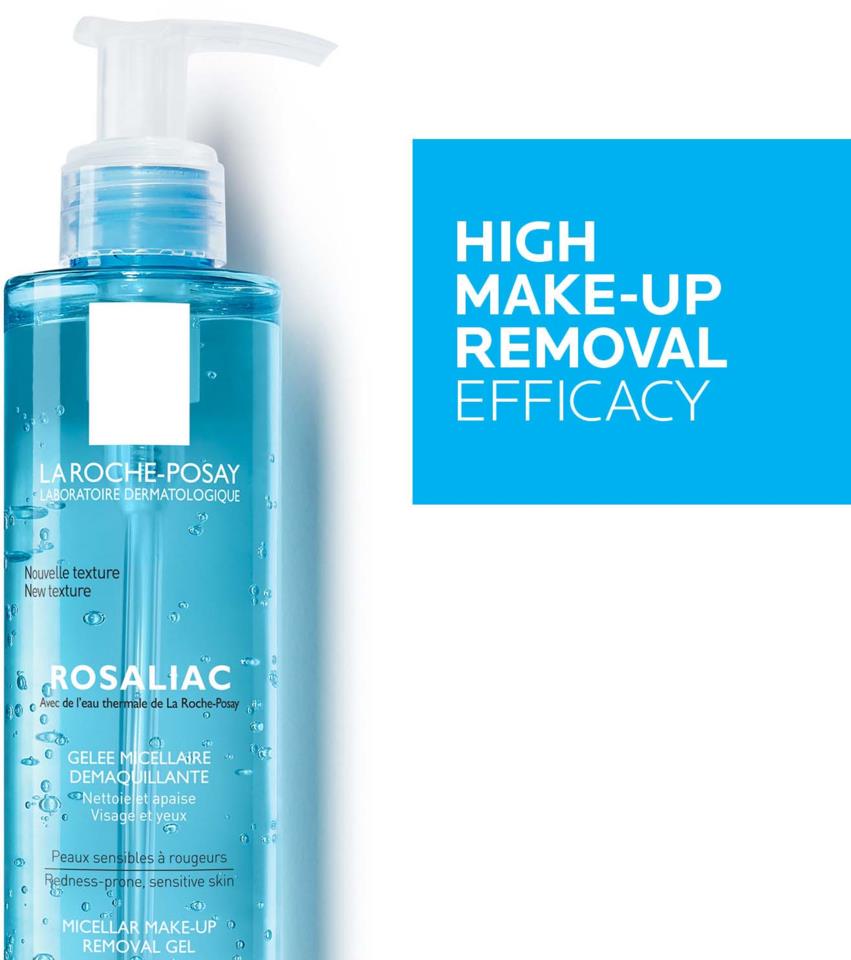 La Roche-Posay Rosaliac 3-i-1 Micellar Make-Up Remover Gel 195 ml