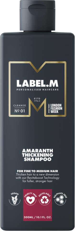 label.m Amaranth Thickening Shampoo 300ml