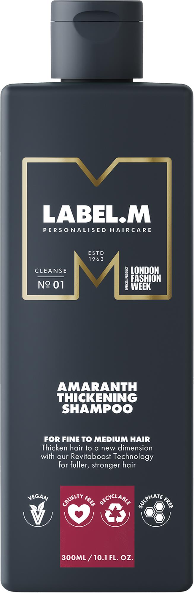 label.m Amaranth Thickening Shampoo 300 ml