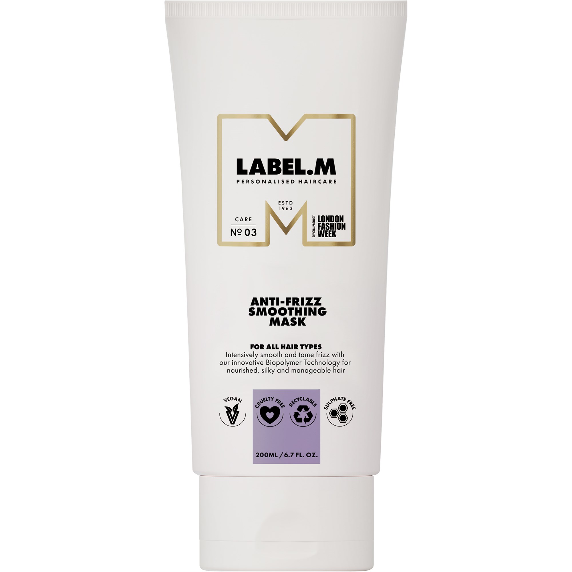 Läs mer om label.m Anti-Frizz Smoothing Mask 200 ml