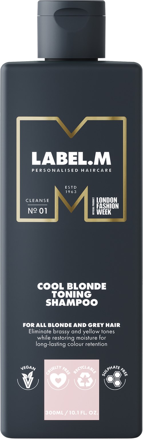 label.m Cool Blonde Toning Shampoo 300 ml