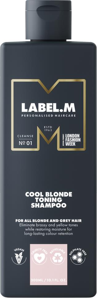 label.m Cool Blonde Toning Shampoo 300ml