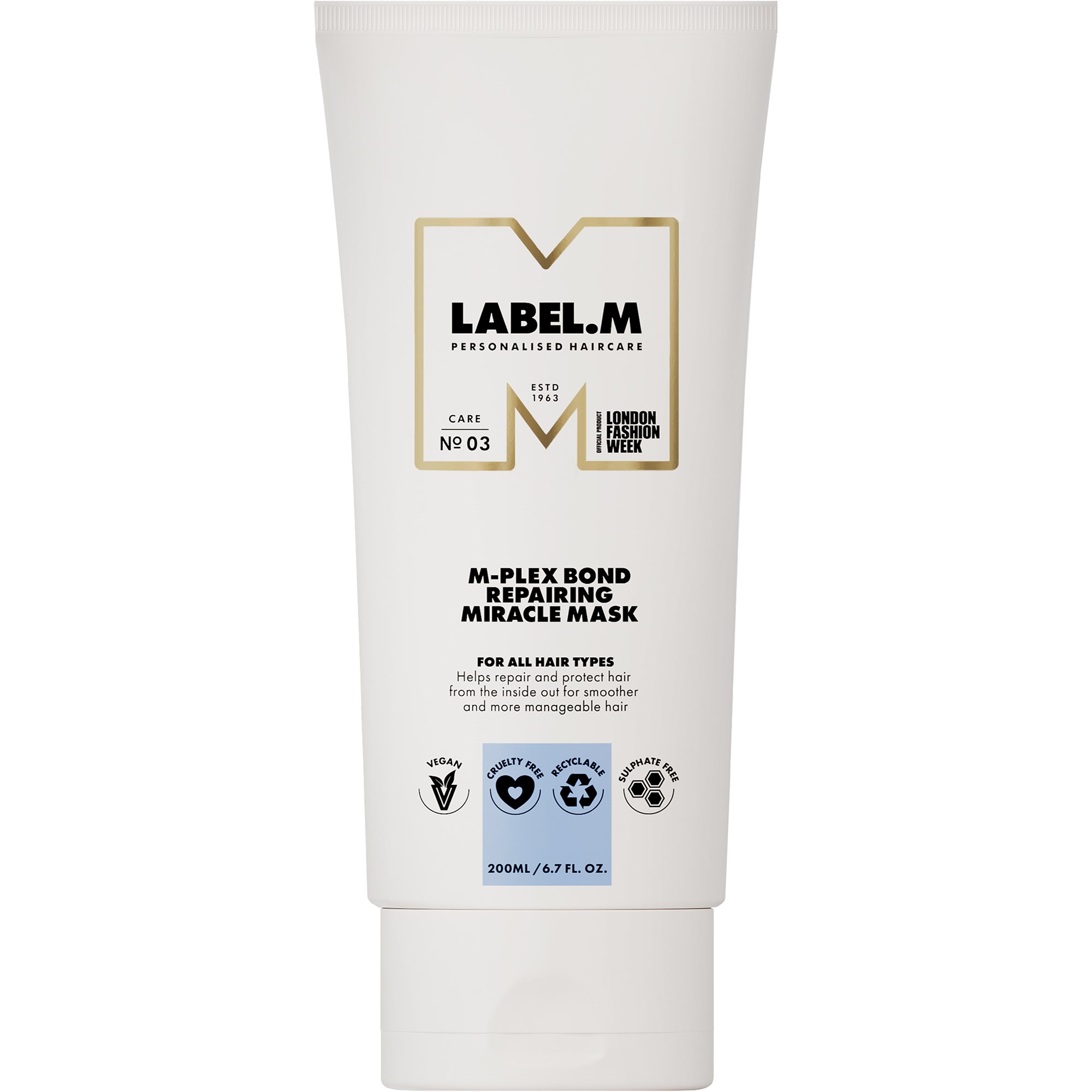 Läs mer om label.m M-Plex Bond Repairing Miracle Mask 200 ml