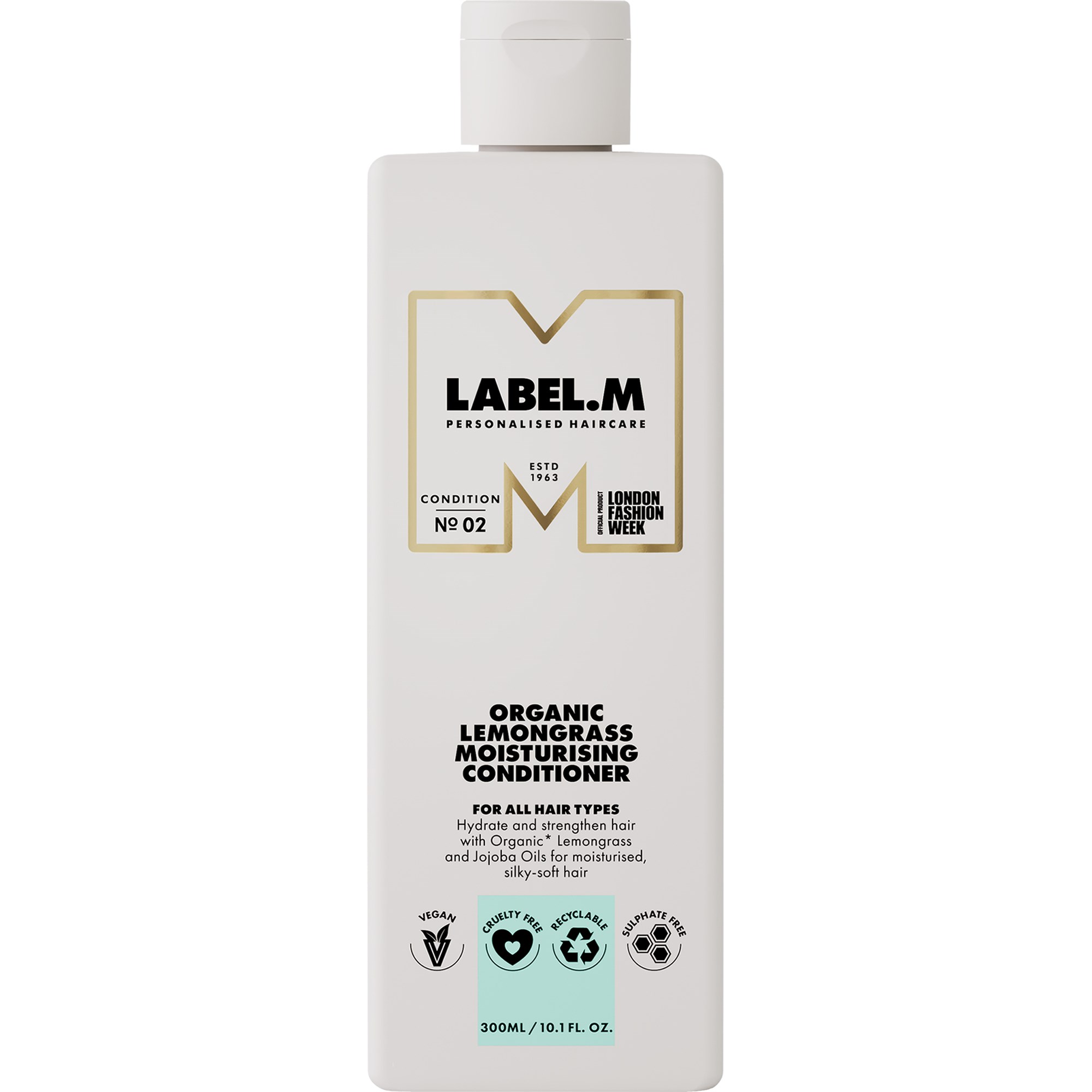 Läs mer om label.m Organic Lemongrass Moisturising Conditioner 300 ml