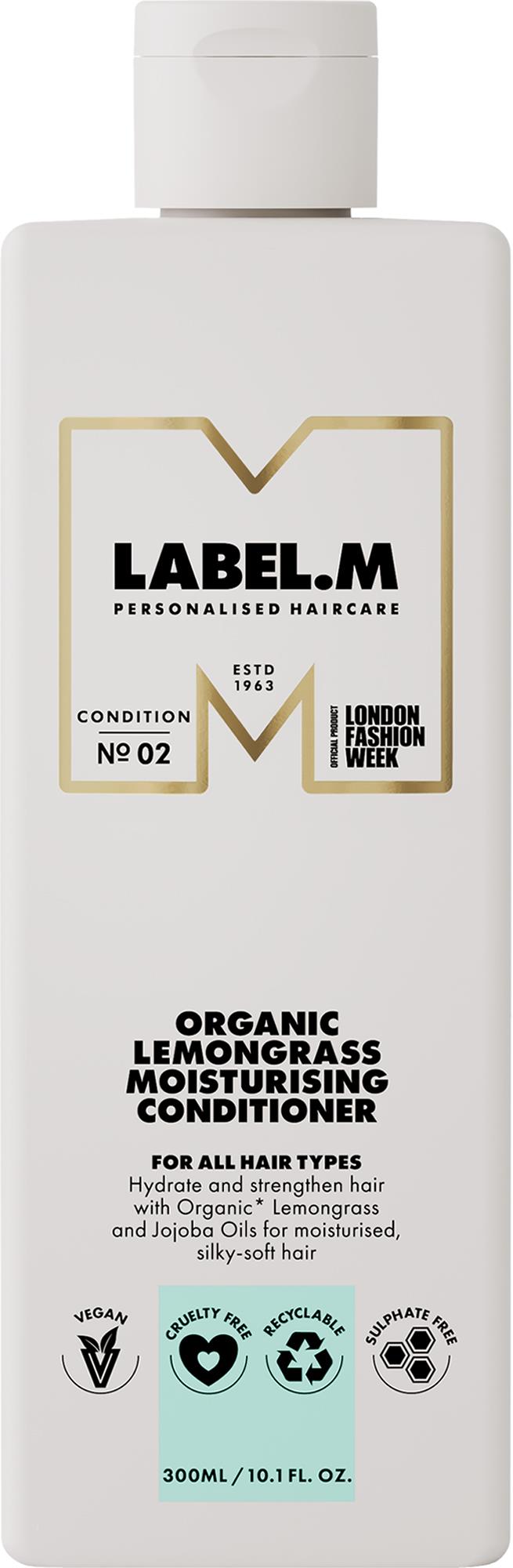 label.m Organic Lemongrass Moisturising Conditioner 300 ml