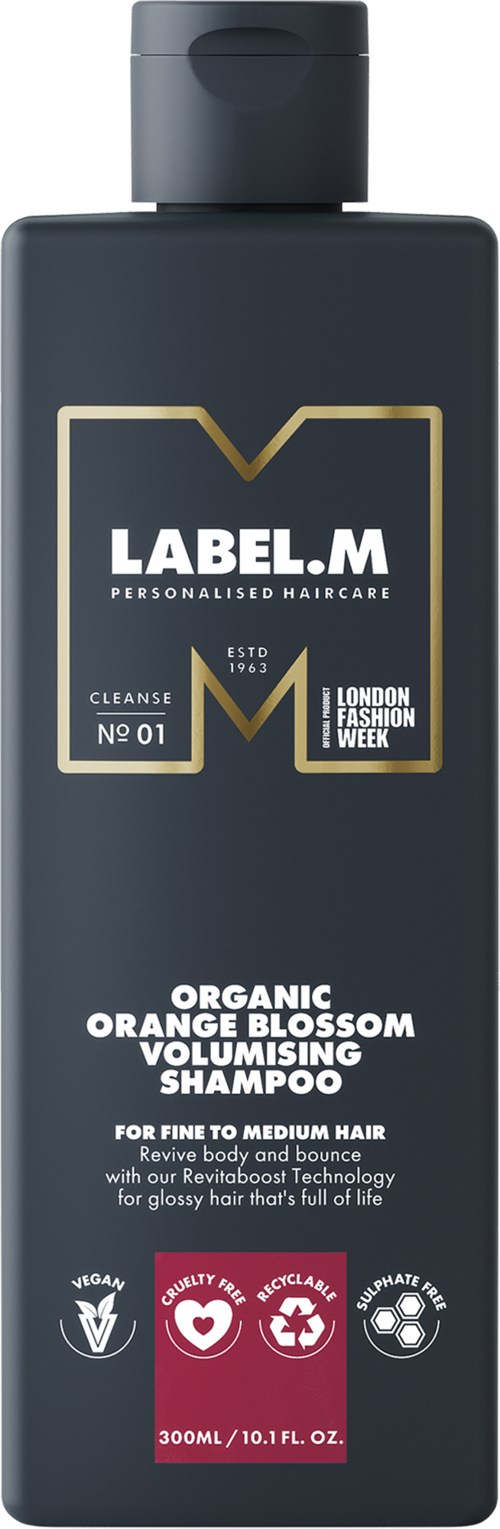 label.m Organic Orange Blossom Volumising Shampoo 300 ml