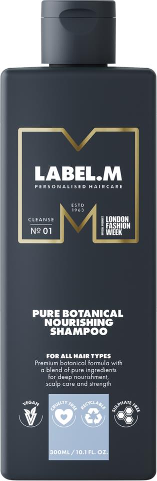label.m Pure Botanical Natural Nourishing Shampoo 300ml