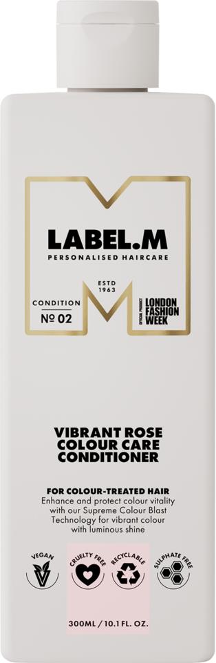 label.m Vibrant Rose Colour Care Conditioner 300ml