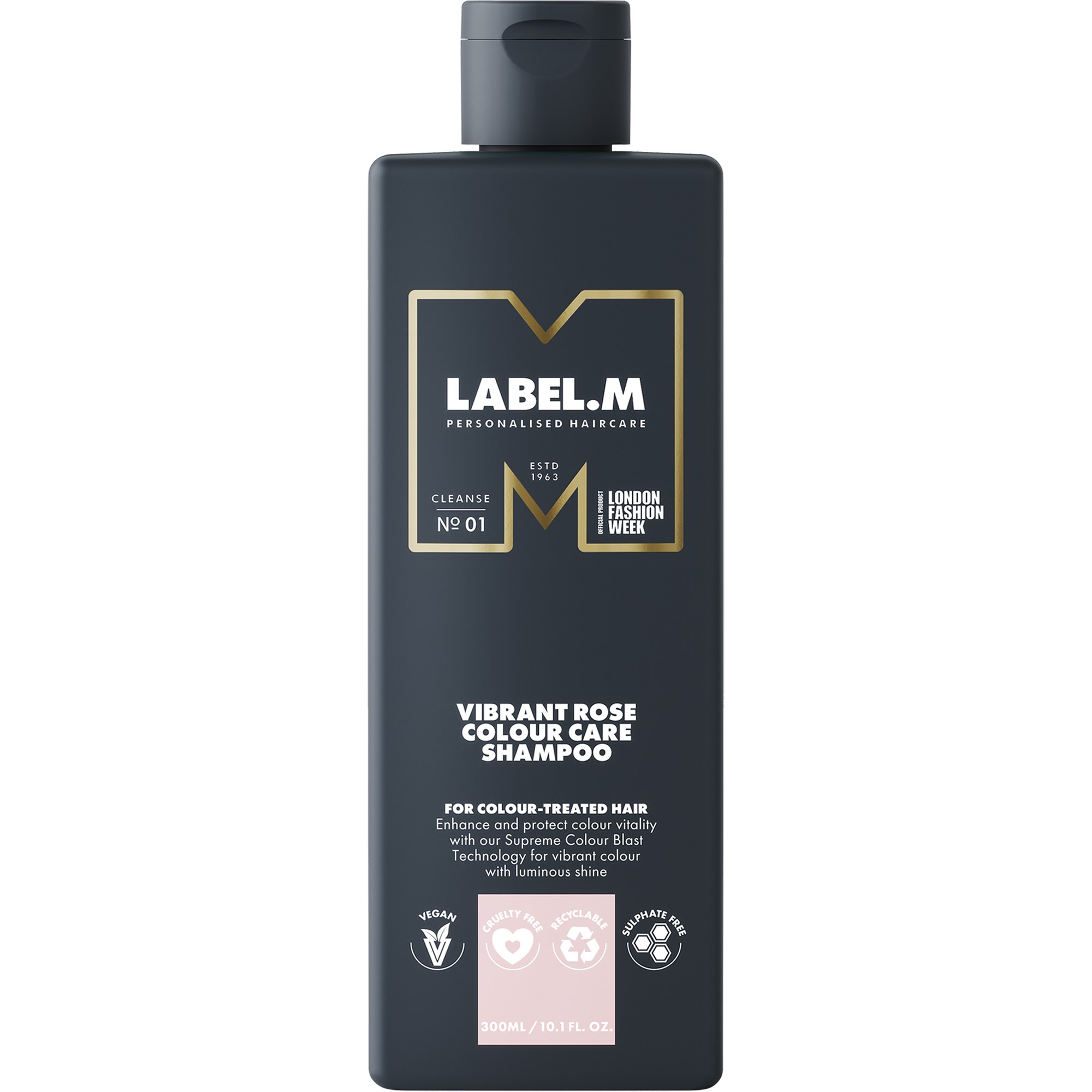 Läs mer om label.m Vibrant Rose Colour Care Shampoo 300 ml