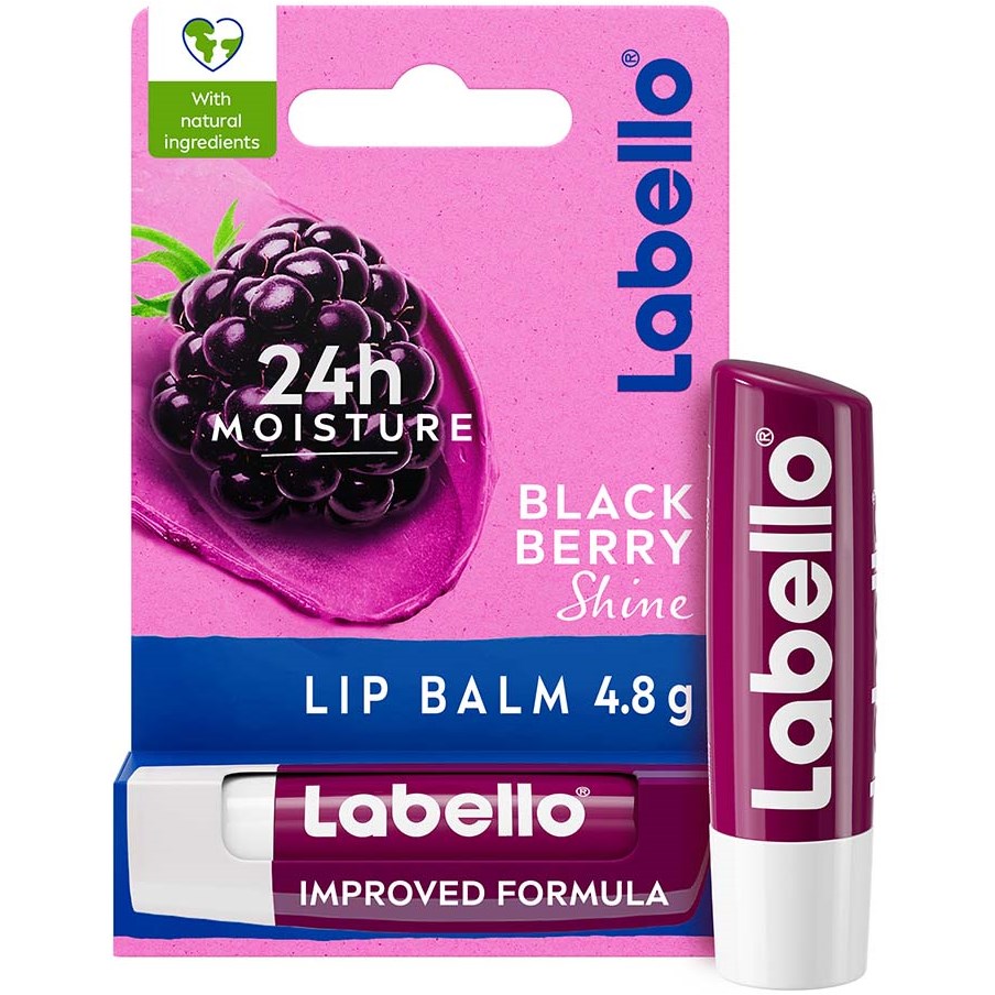 Läs mer om Labello Blackberry Shine Lip Balm