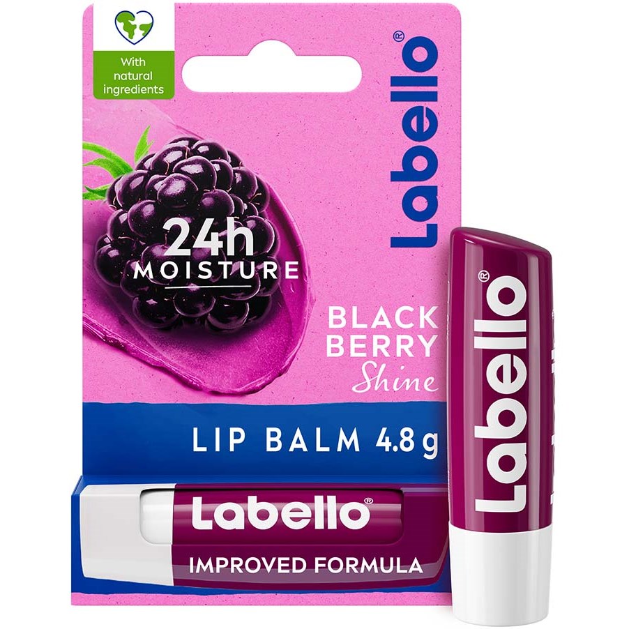 Labello Blackberry Shine Lip Balm 4,8 g billede