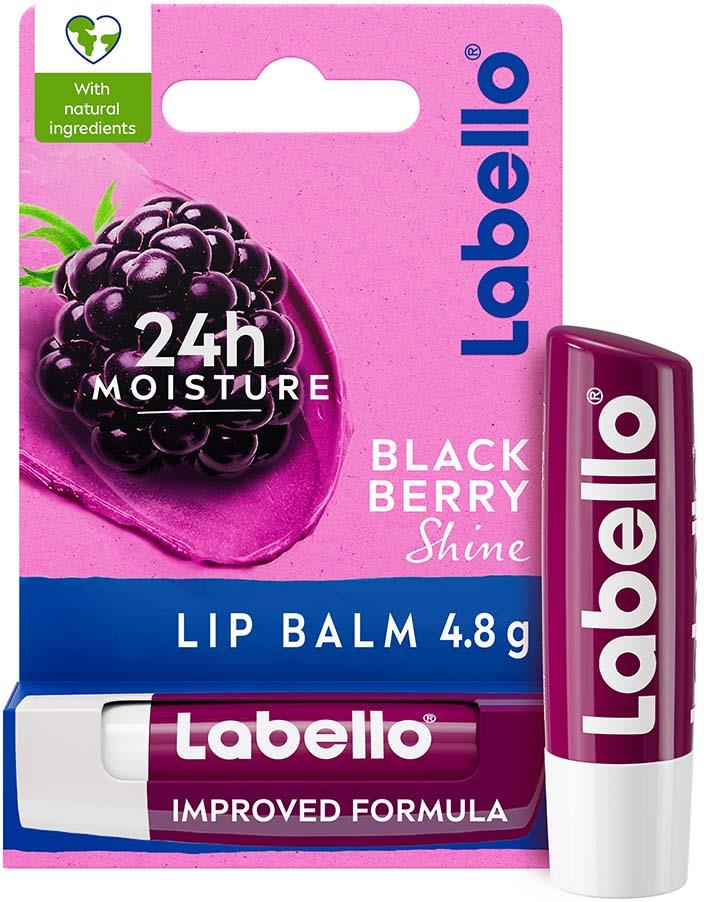 Labello Blackberry Shine Lip Balm 4,8 g 