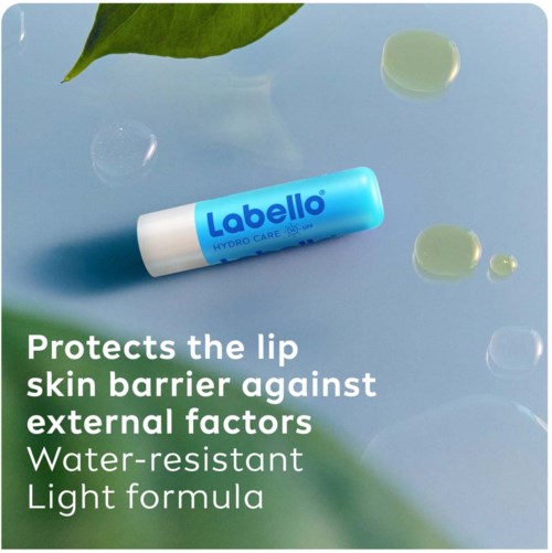 Labello Hydro Care Shine Shea Butter SPF 15, Lip Balm - Without Mineral Oils